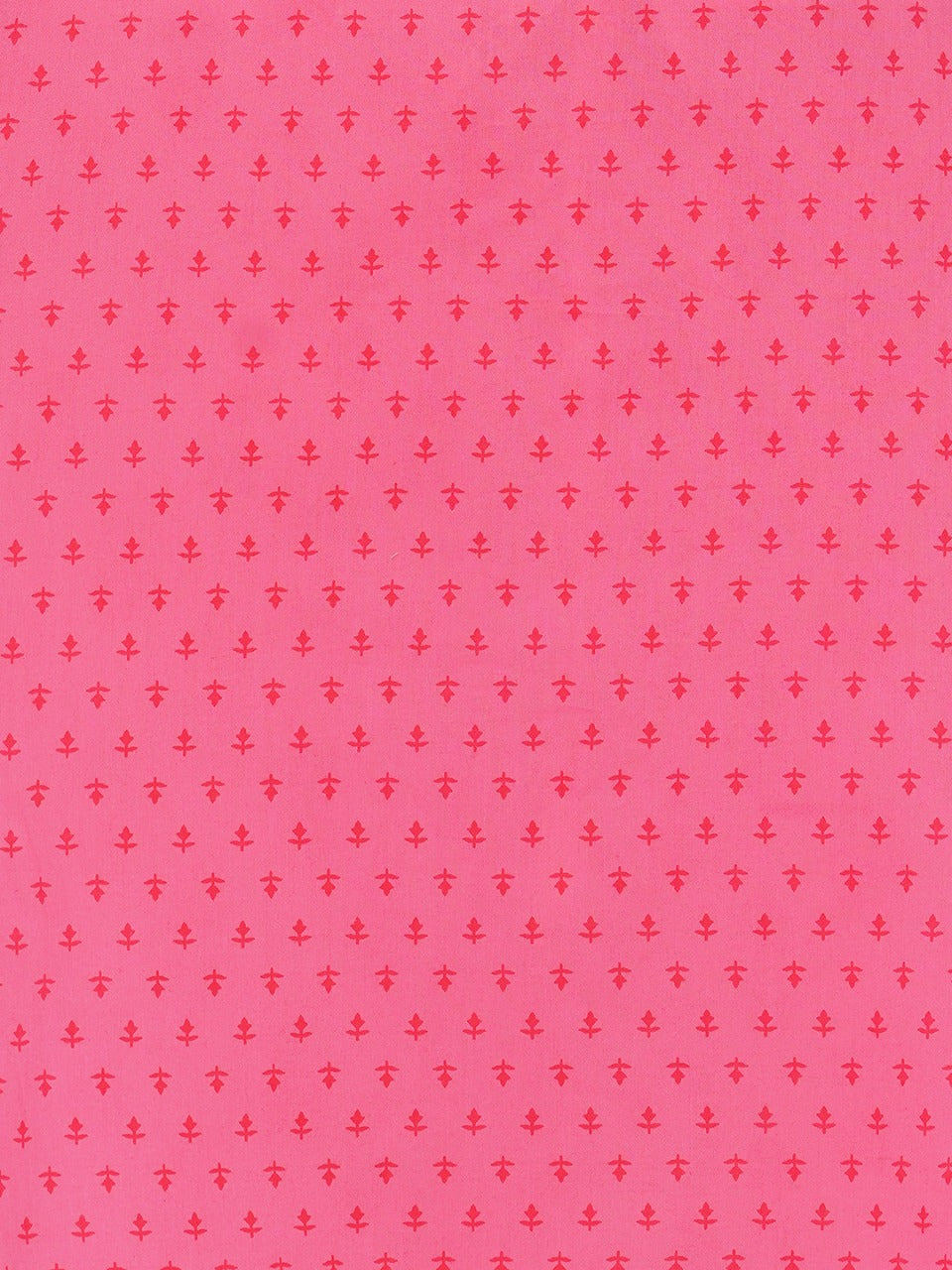 Ethnic Printed & Zari Embroidered Kurta With Block Printed Pant - Pink