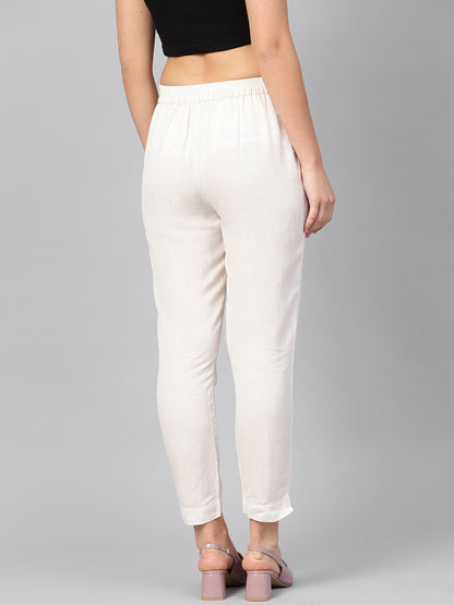 Slim Pant - Ivory