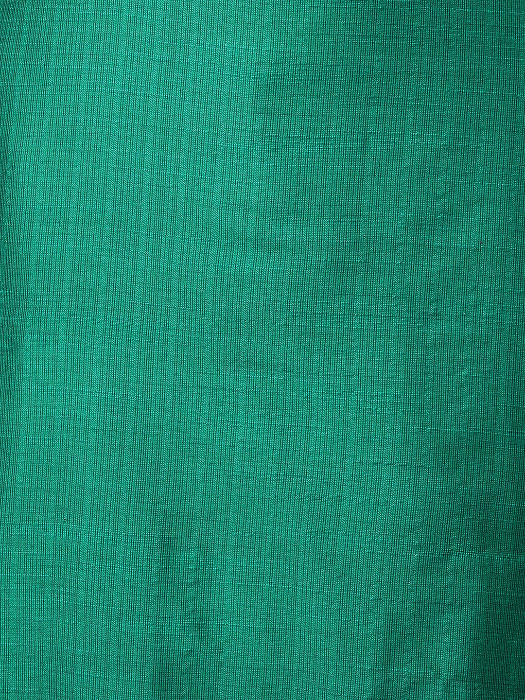 Sequin Embroidered Straight Kurta - Sea Green