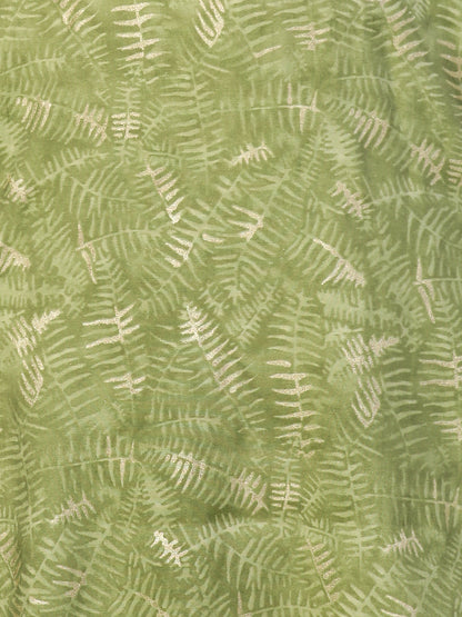 Ethnic Printed & Embroidered Kurta - Green