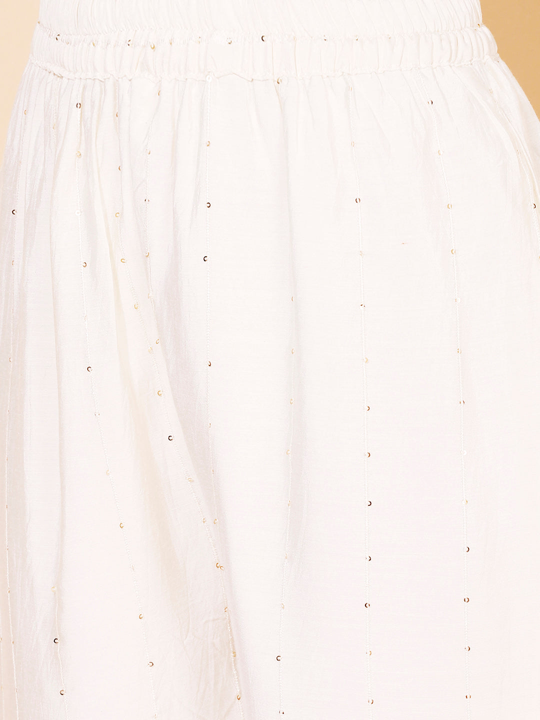 Ethnic Embroidered Straight Kurta with Pant & Dupatta - Powder Blue
